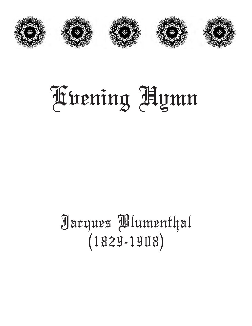 Evening Hymn