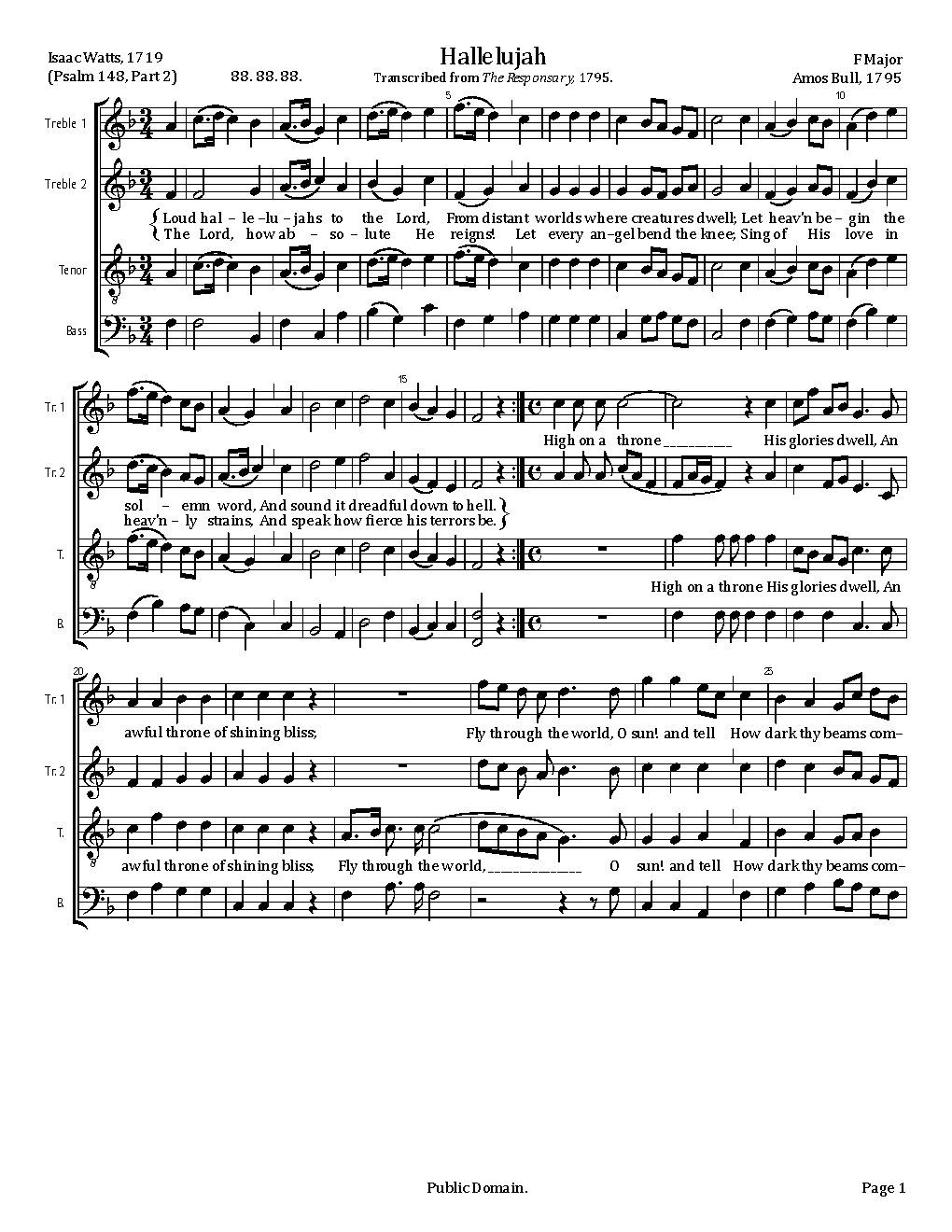 Hallelujah