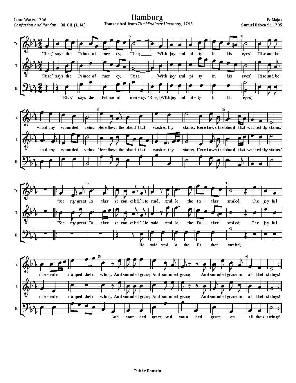 Hamburg - Choir Script PDF Thumbnail