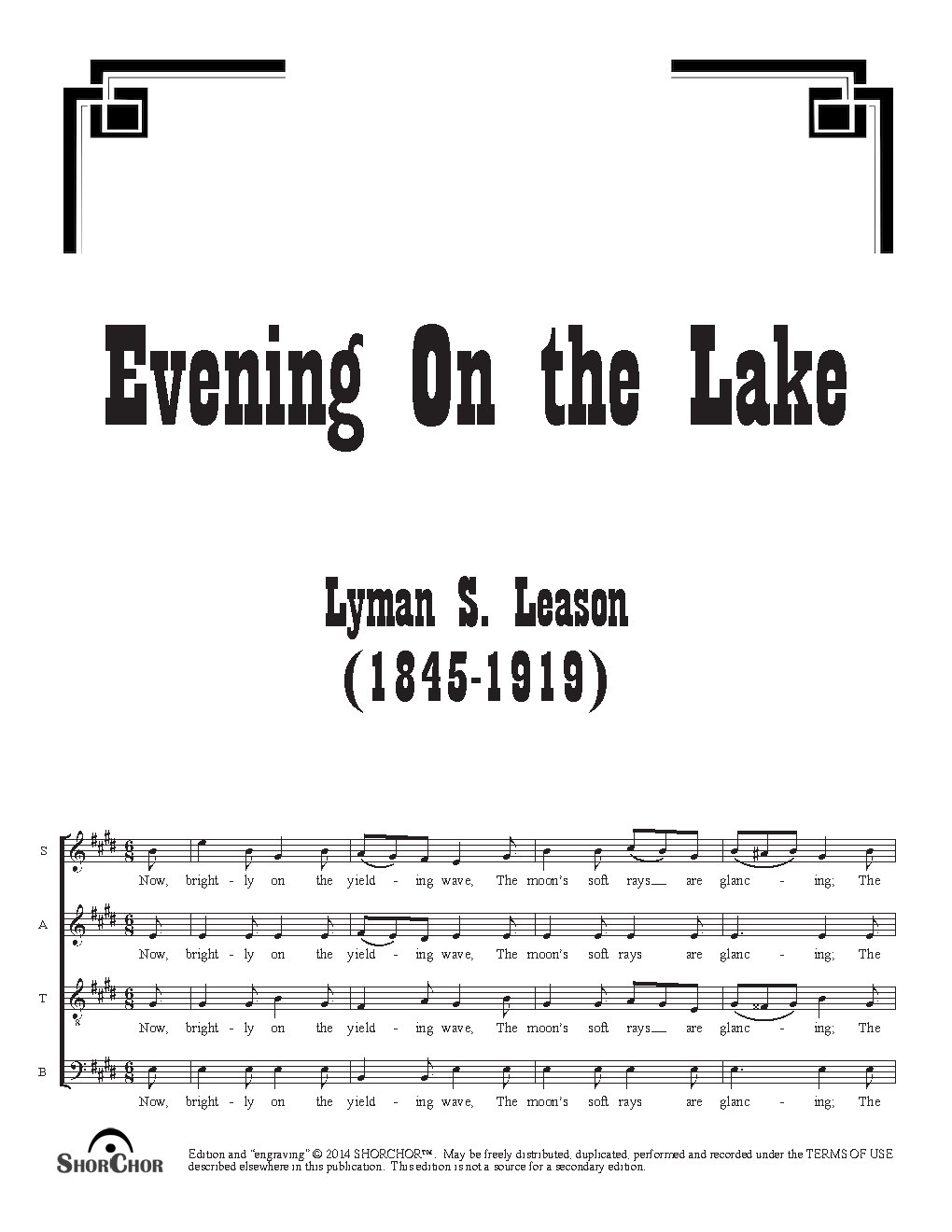 Evening on the lake