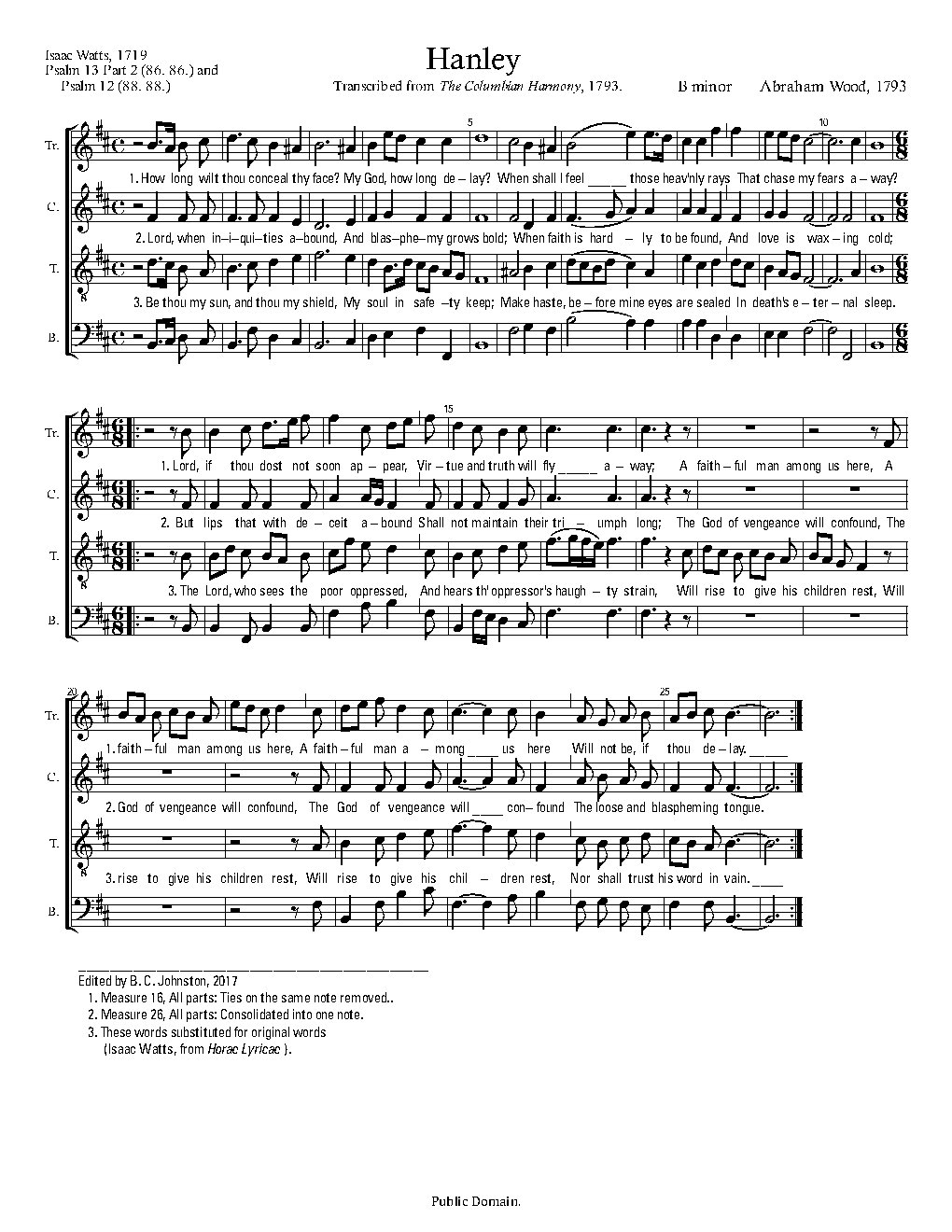 Hanley - Choir Script PDF Thumbnail