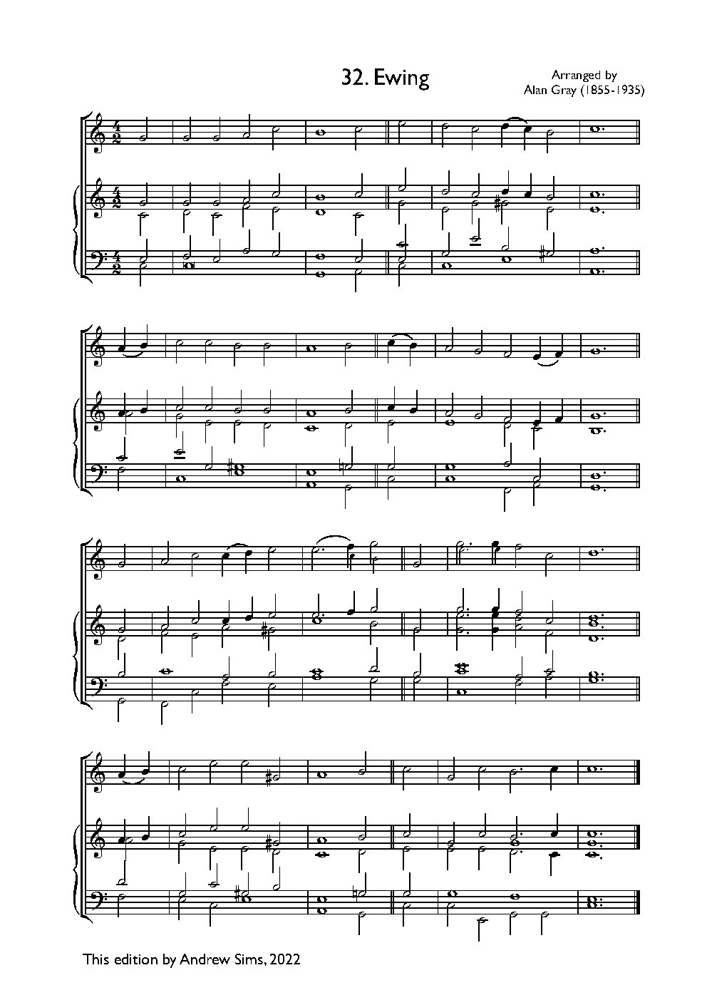 Ewing - Choir Script PDF Thumbnail