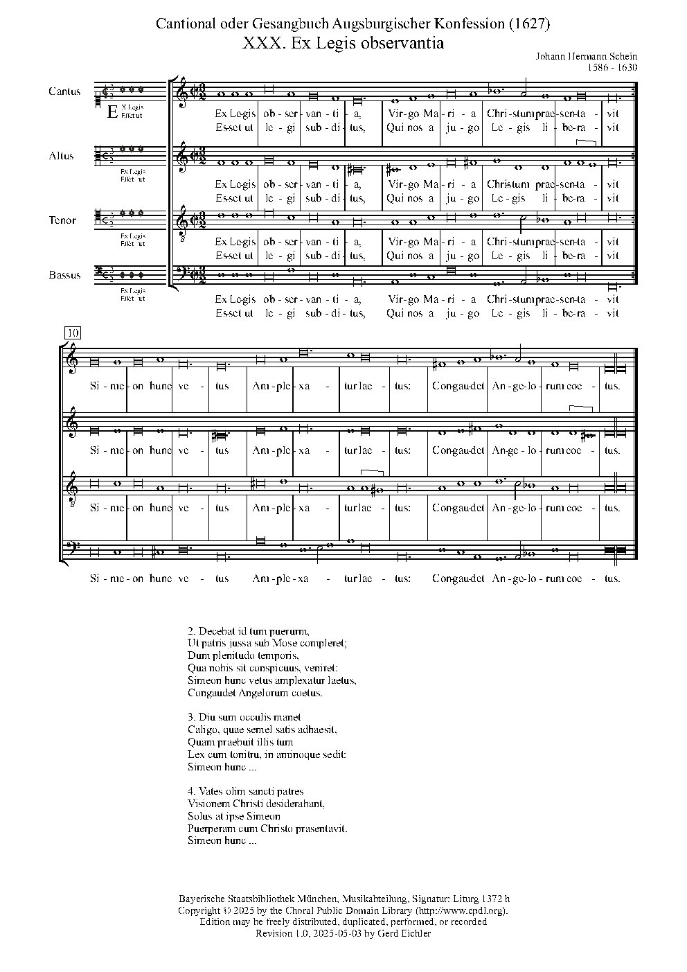 Ex Legis observantia - Choir Script PDF Thumbnail