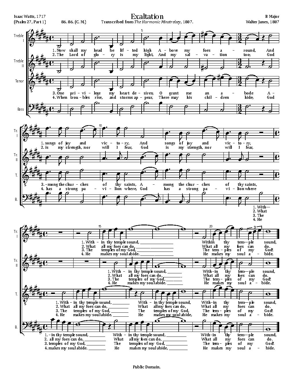 Exaltation