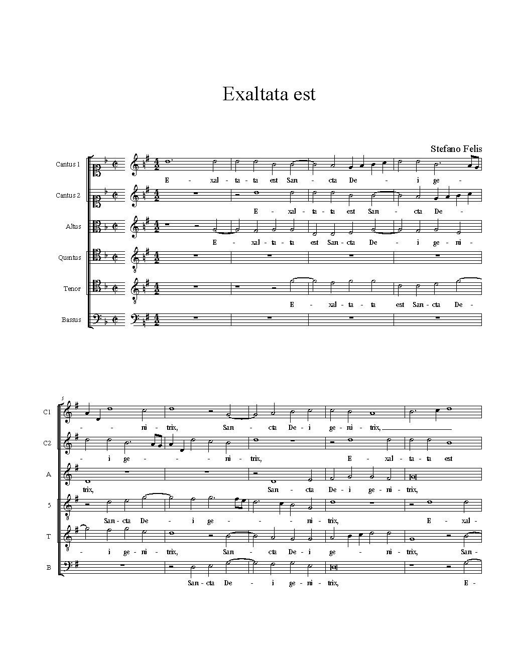 Exaltata est