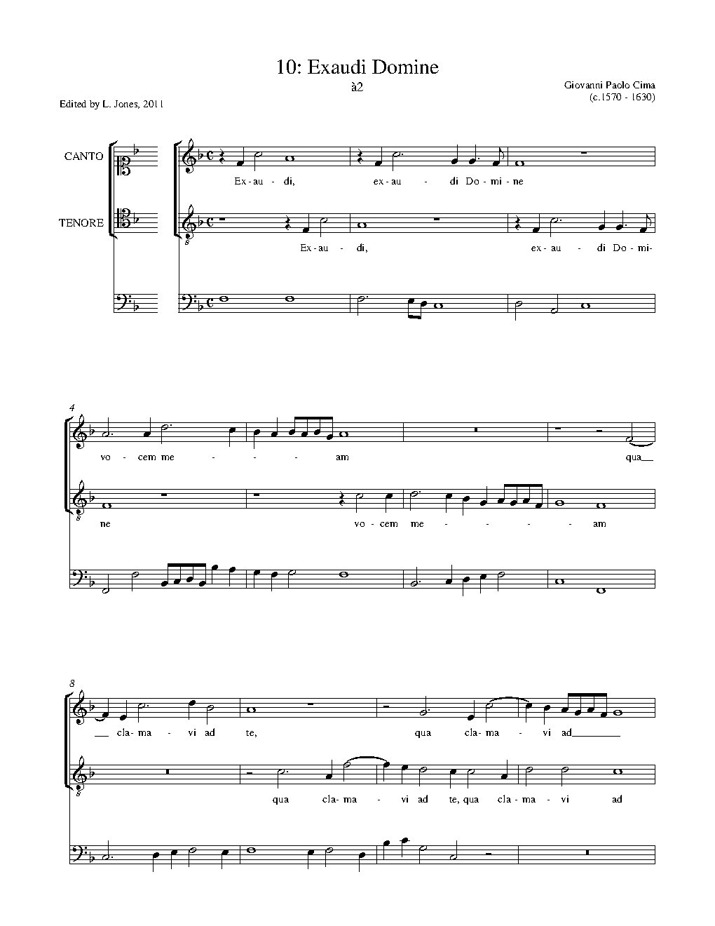 Exaudi Domine