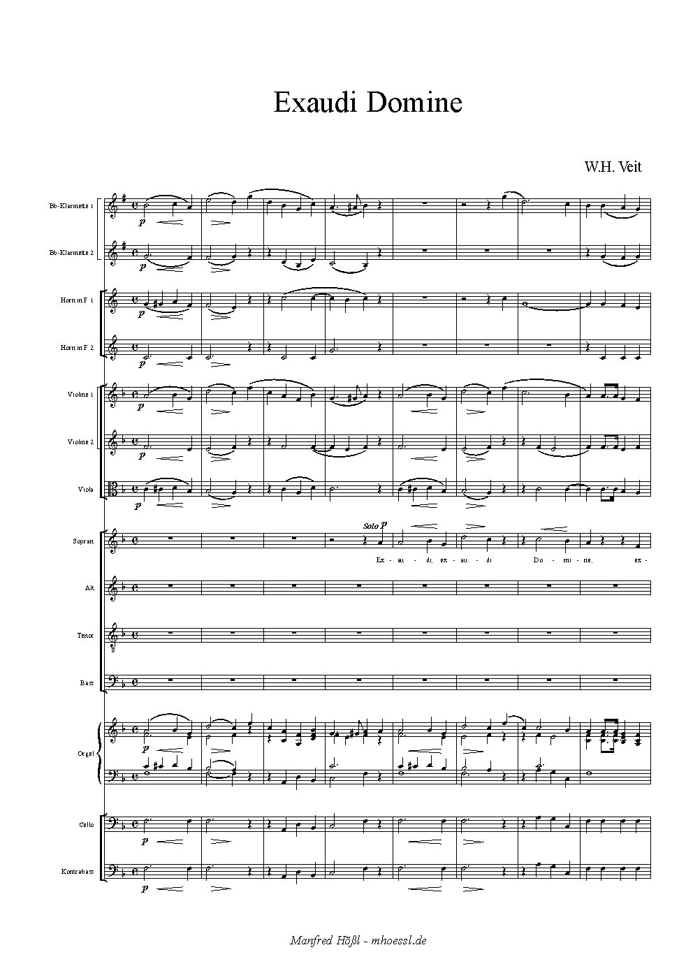 Exaudi Domine