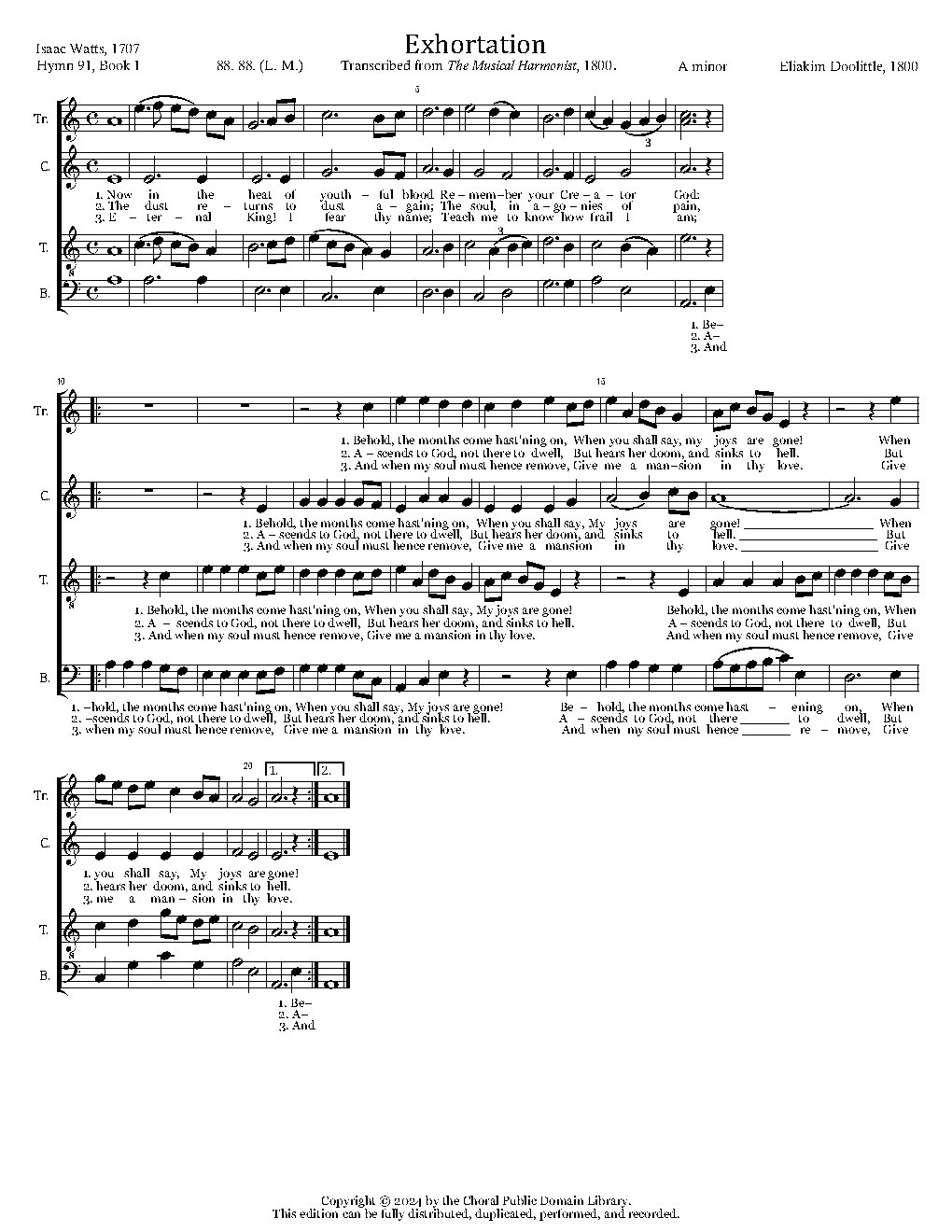 Exhortation