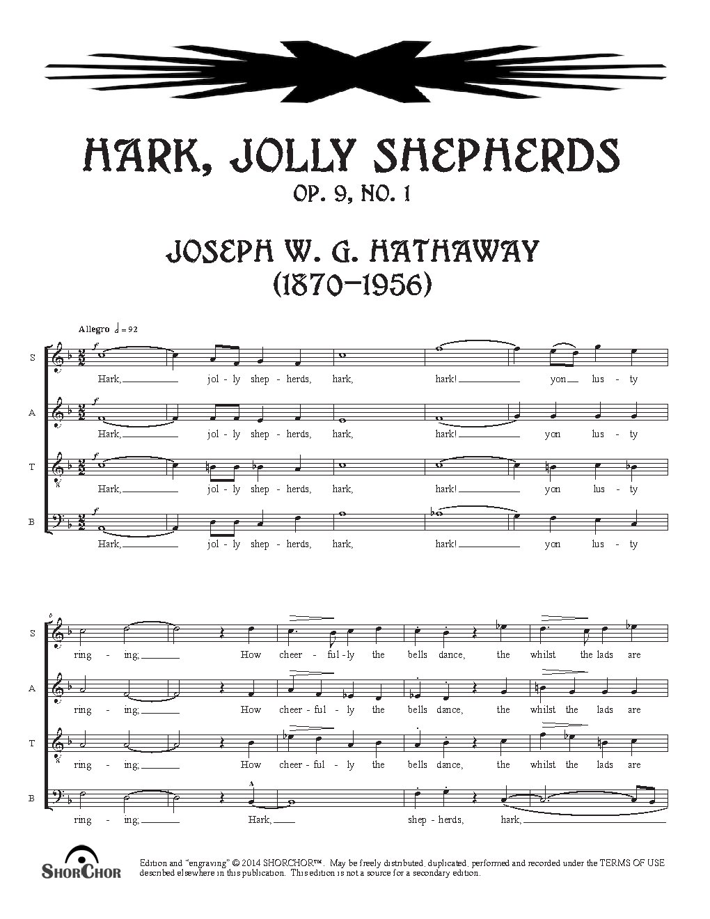 Hark, jolly shepherds