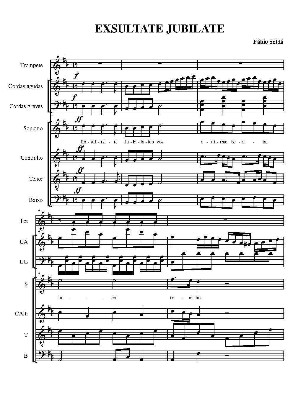 Exsultate, jubilate
