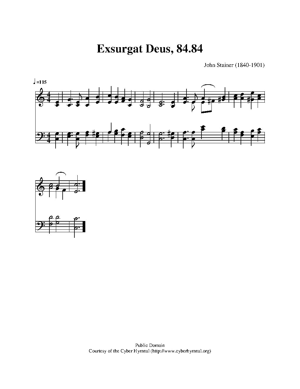 Exsurgat deus - Choir Script PDF Thumbnail