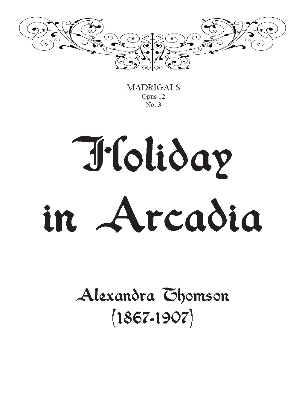 Holiday in Arcadia