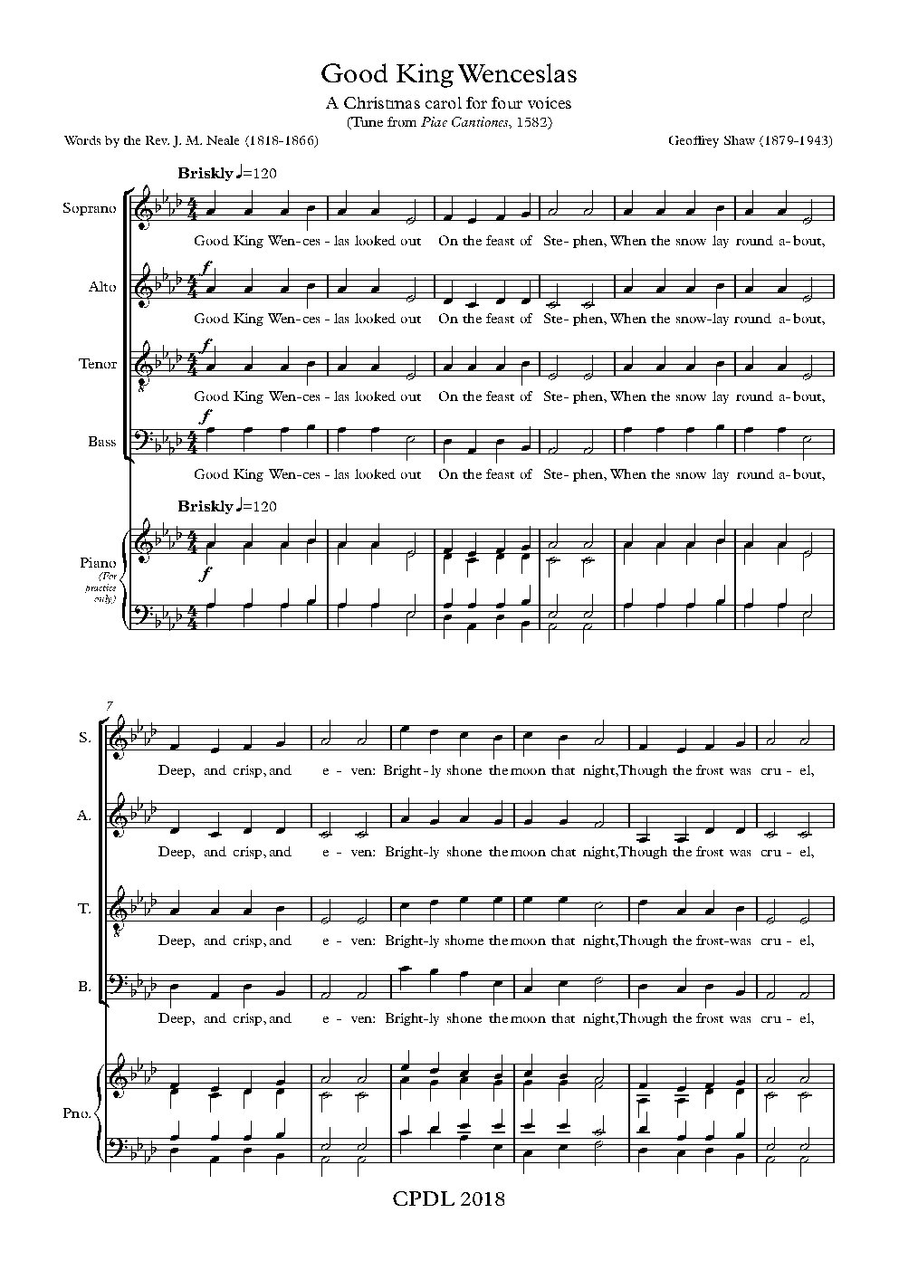 Good King Wenceslas