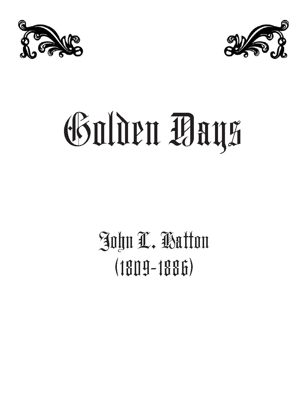 Golden Days