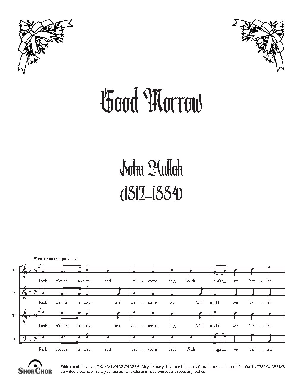 Good Morrow - Choir Script PDF Thumbnail