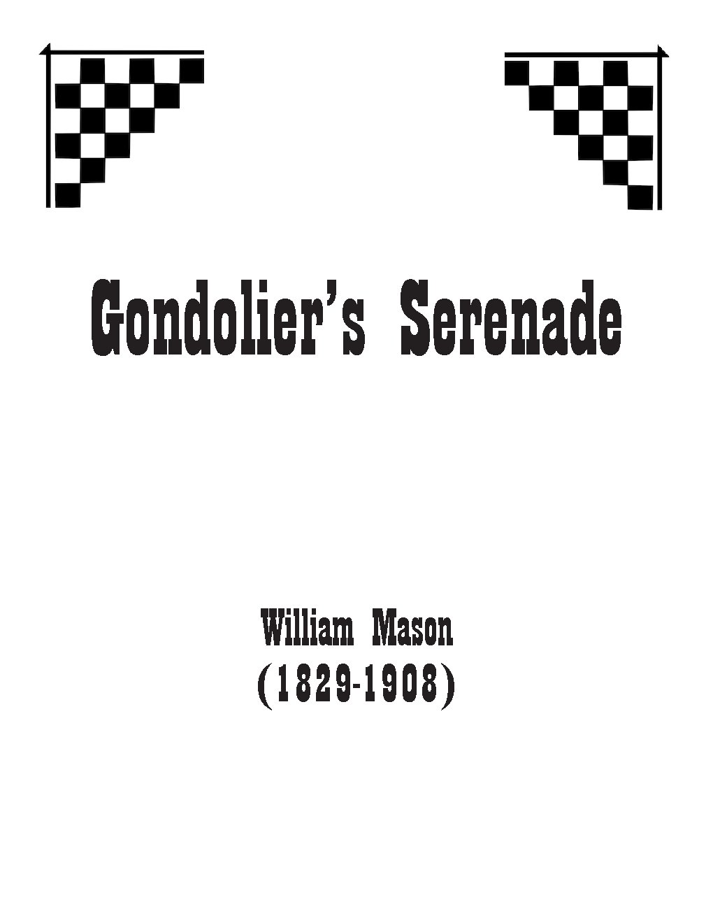 Gondolier’s Serenade