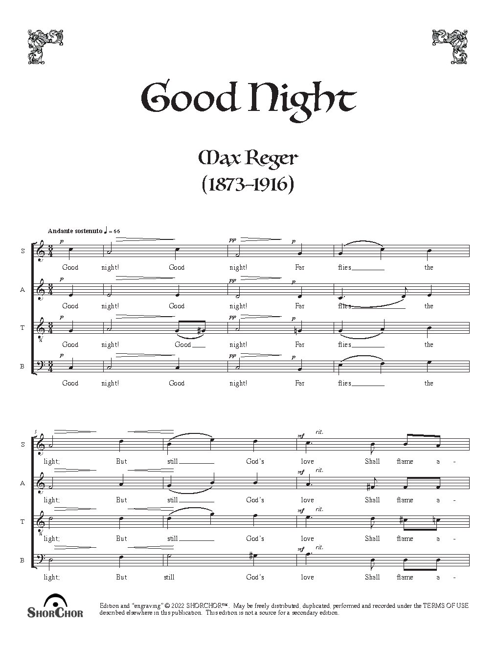 Good Night - Choir Script PDF Thumbnail