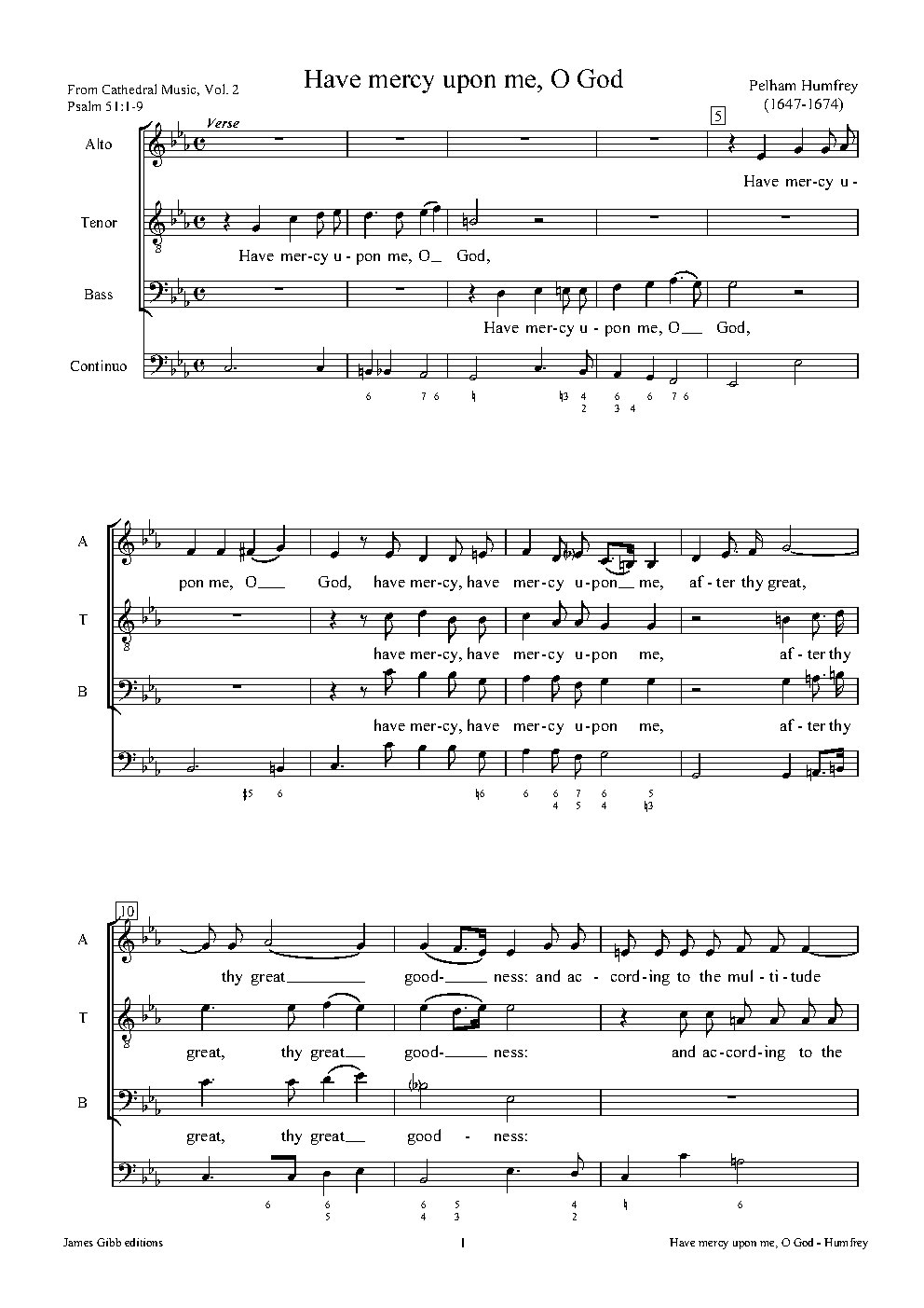 Have mercy upon me, O God