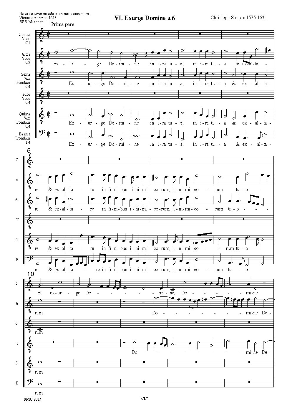 Exurge Domine a 6