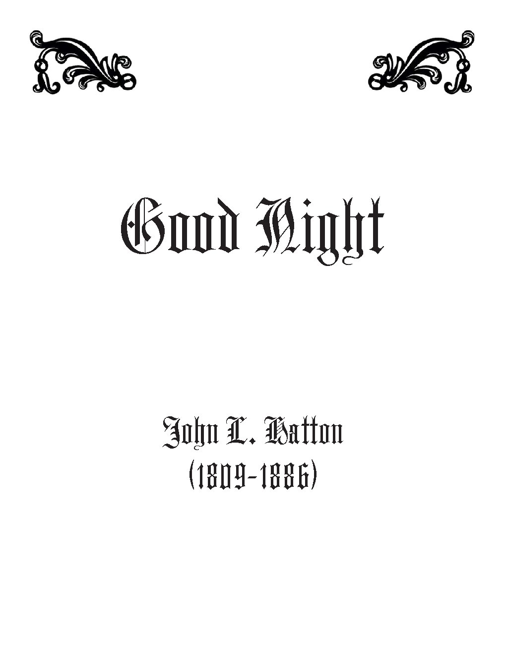 Goodnight