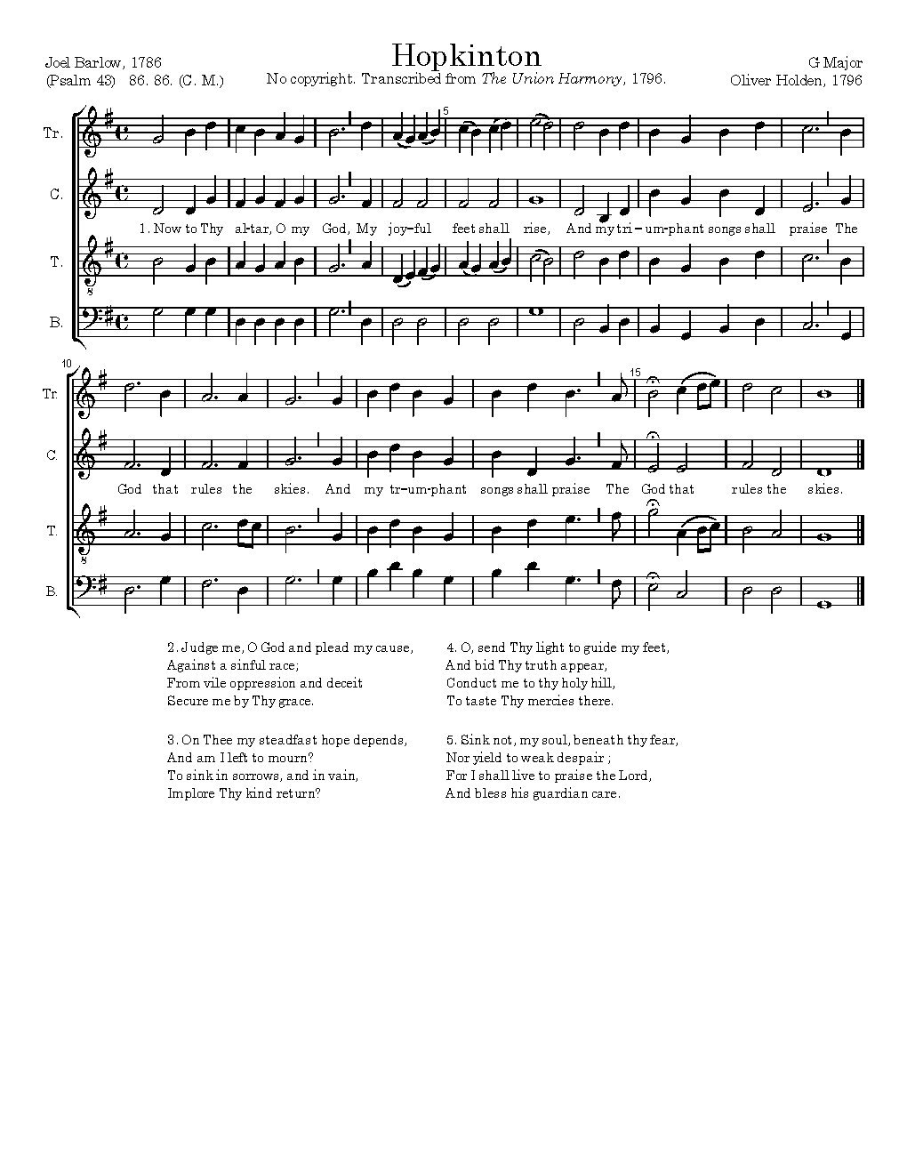 Hopkinton - Choir Script PDF Thumbnail