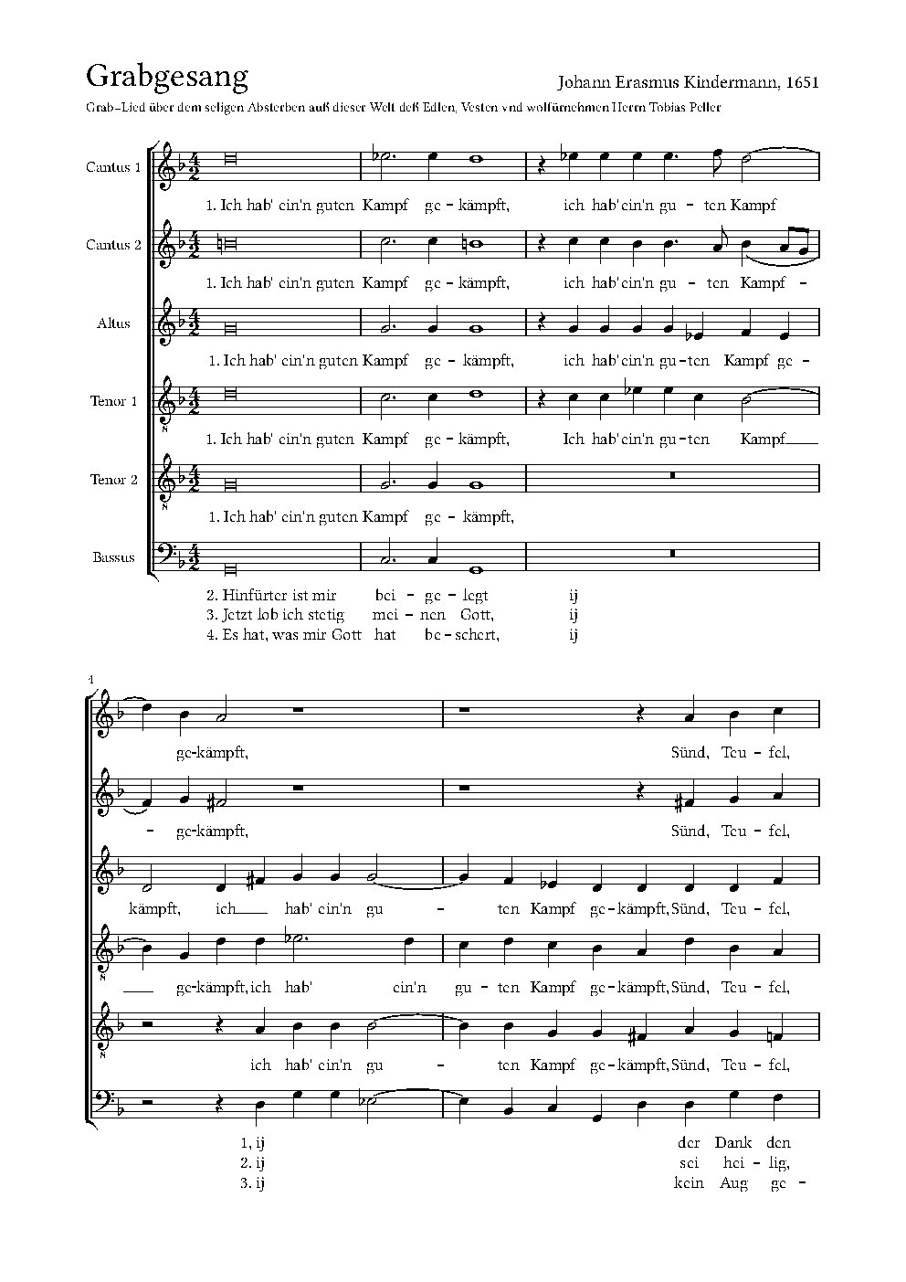 Grabgesang - Choir Script PDF Thumbnail