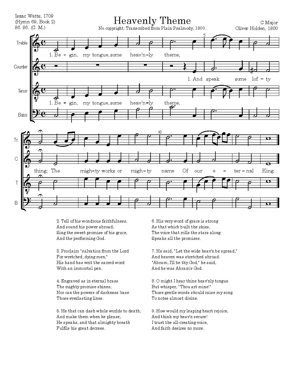 Heavenly Theme