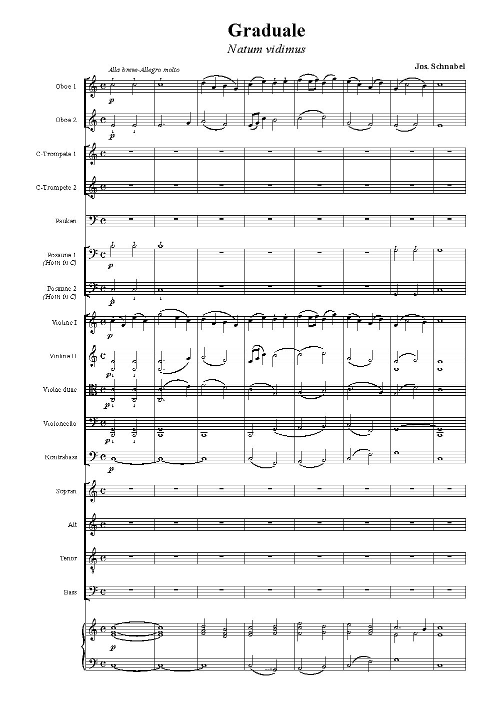 Graduale: Natum vidimus