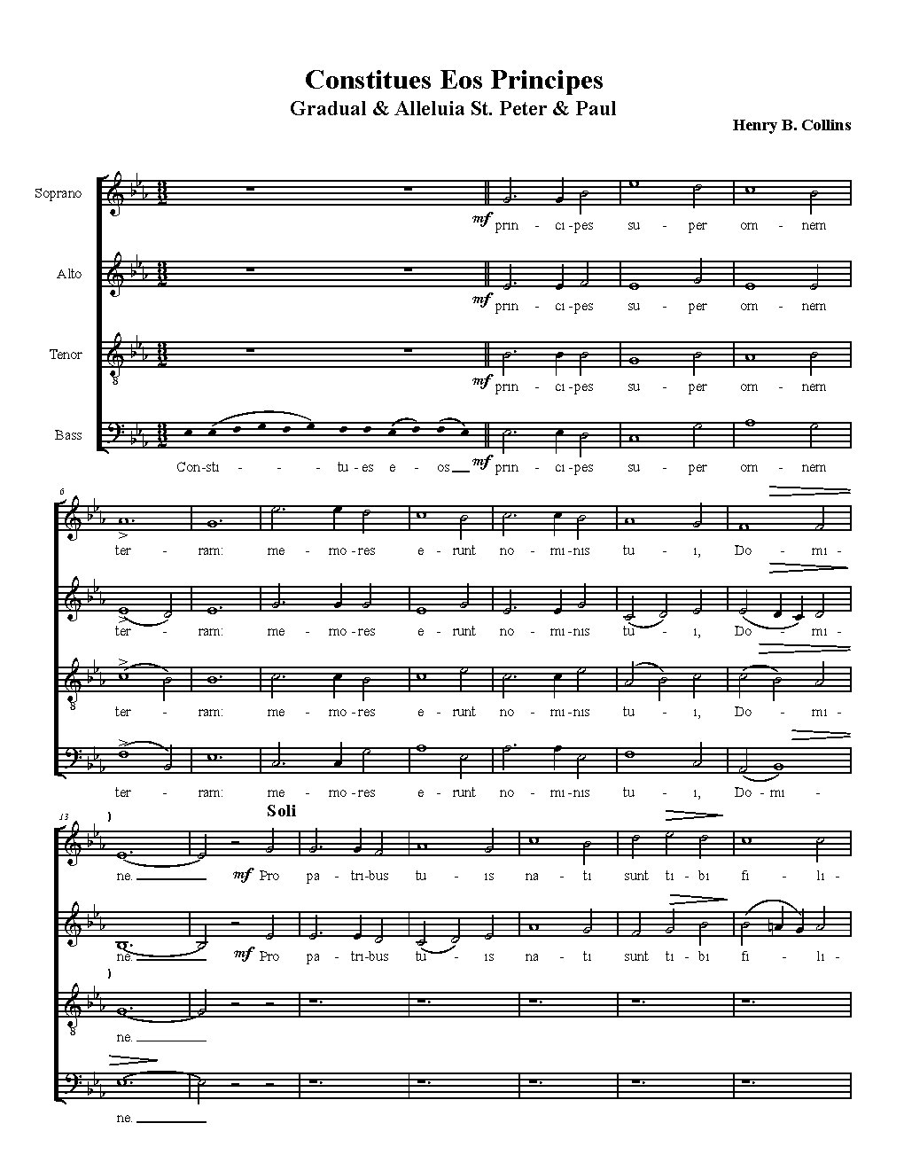 Gradual & Alleluia St. Peter & St. Paul