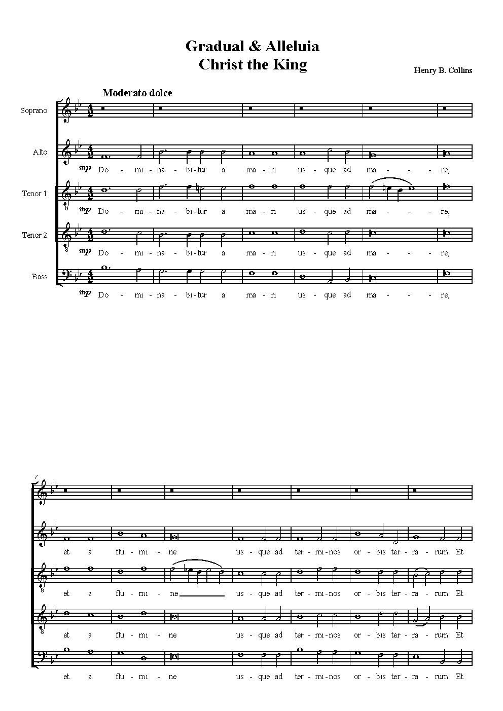 Gradual & Alleluia Christ the King