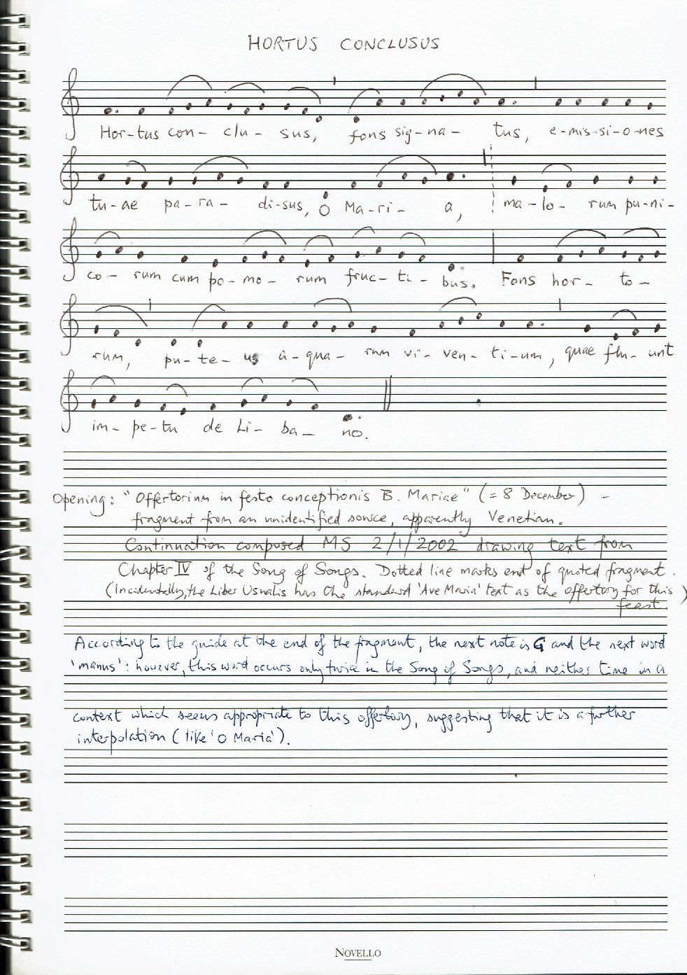 Hortus conclusus (plainchant)