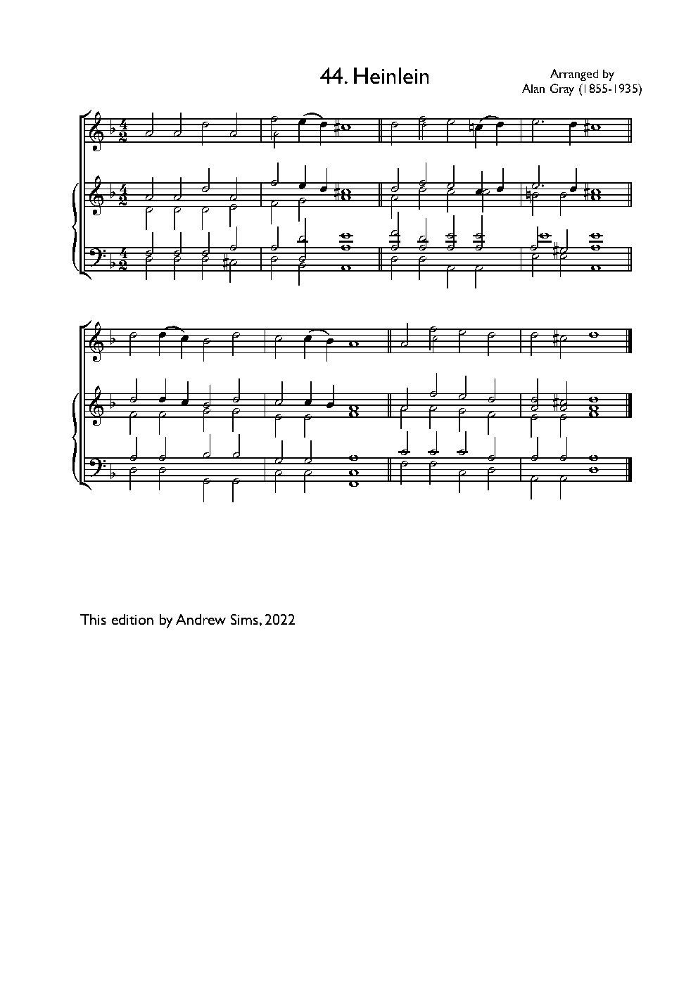 Heinlein - Choir Script PDF Thumbnail