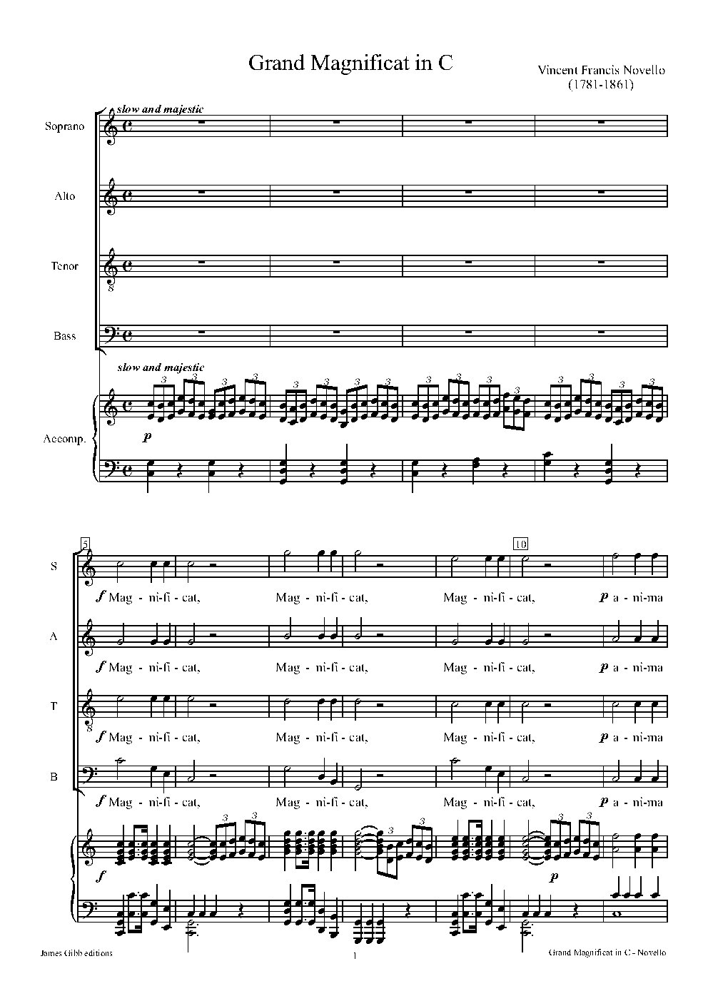 Grand Magnificat in C