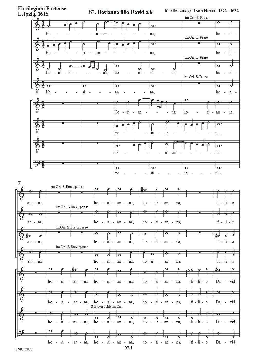 Hosanna filio David