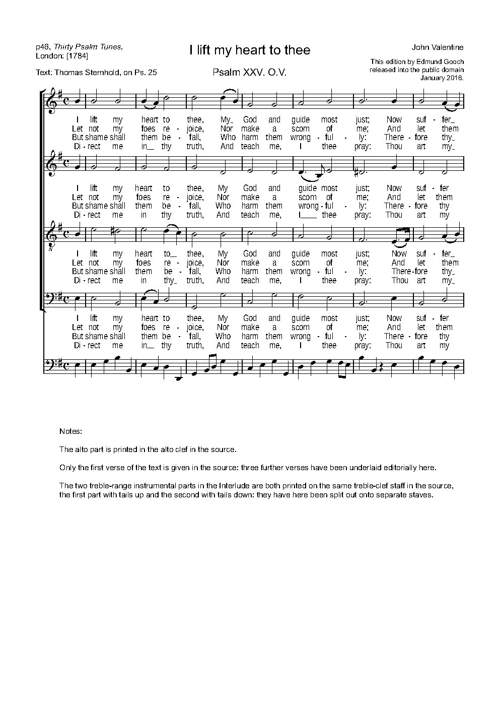 I lift my heart to thee - Choir Script PDF Thumbnail