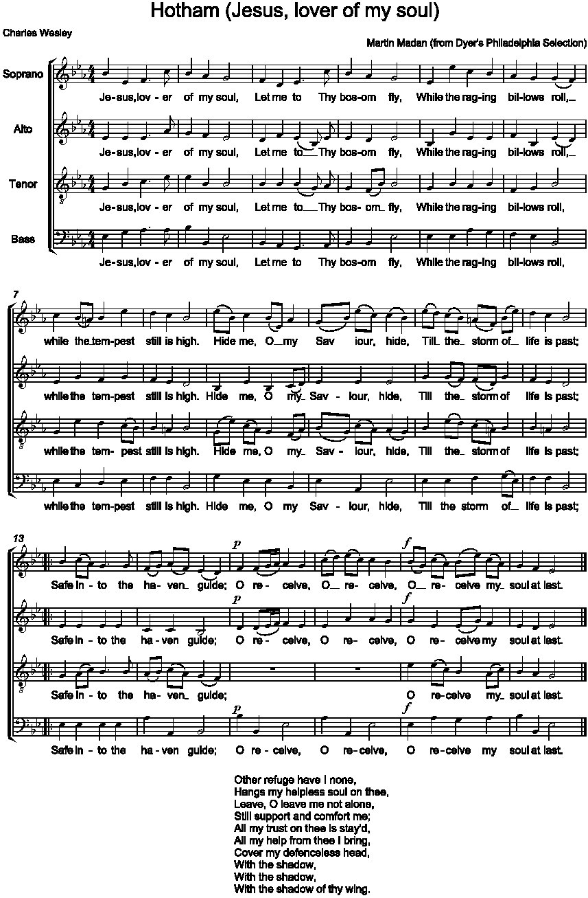 Hotham - Choir Script PDF Thumbnail