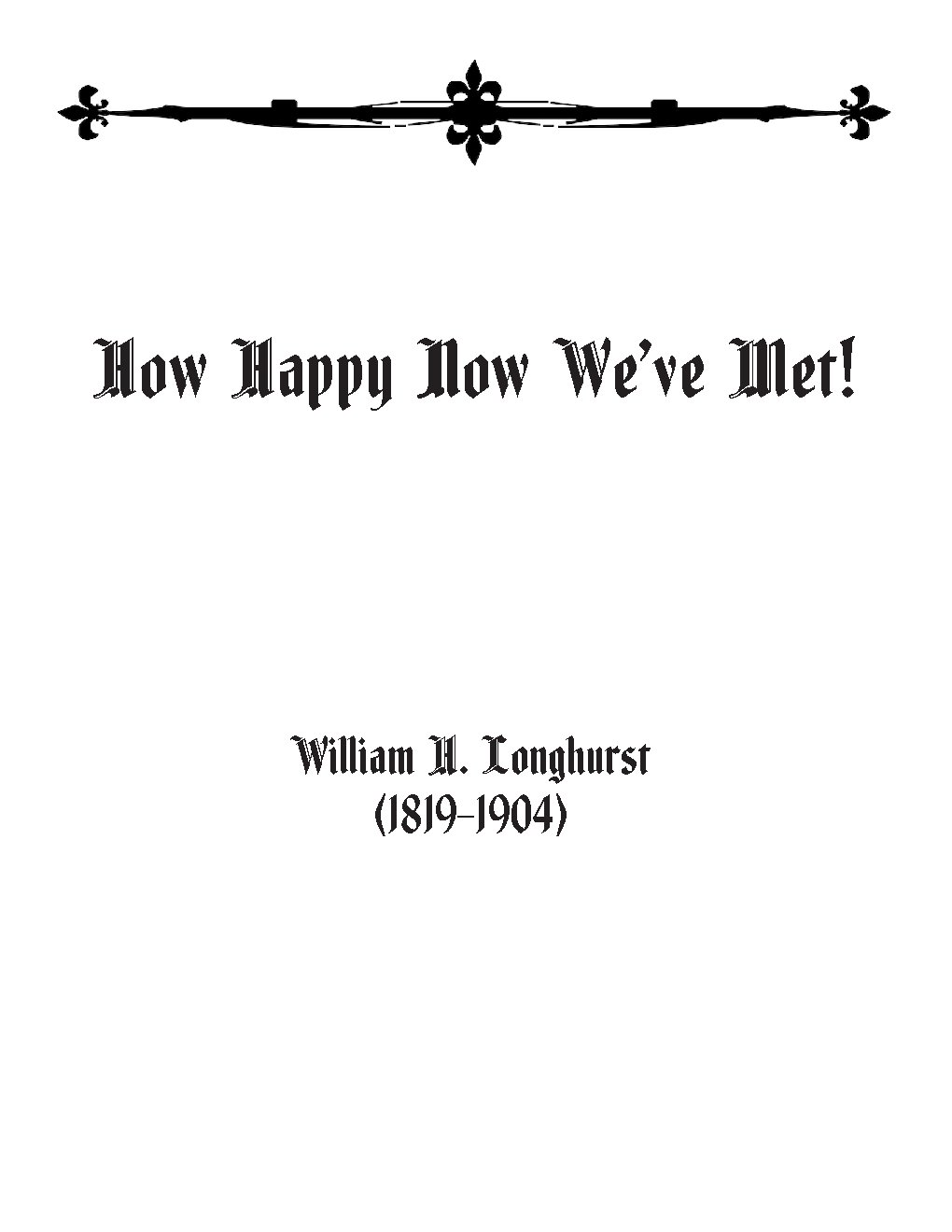 How Happy Now We’ve Met! - Choir Script PDF Thumbnail