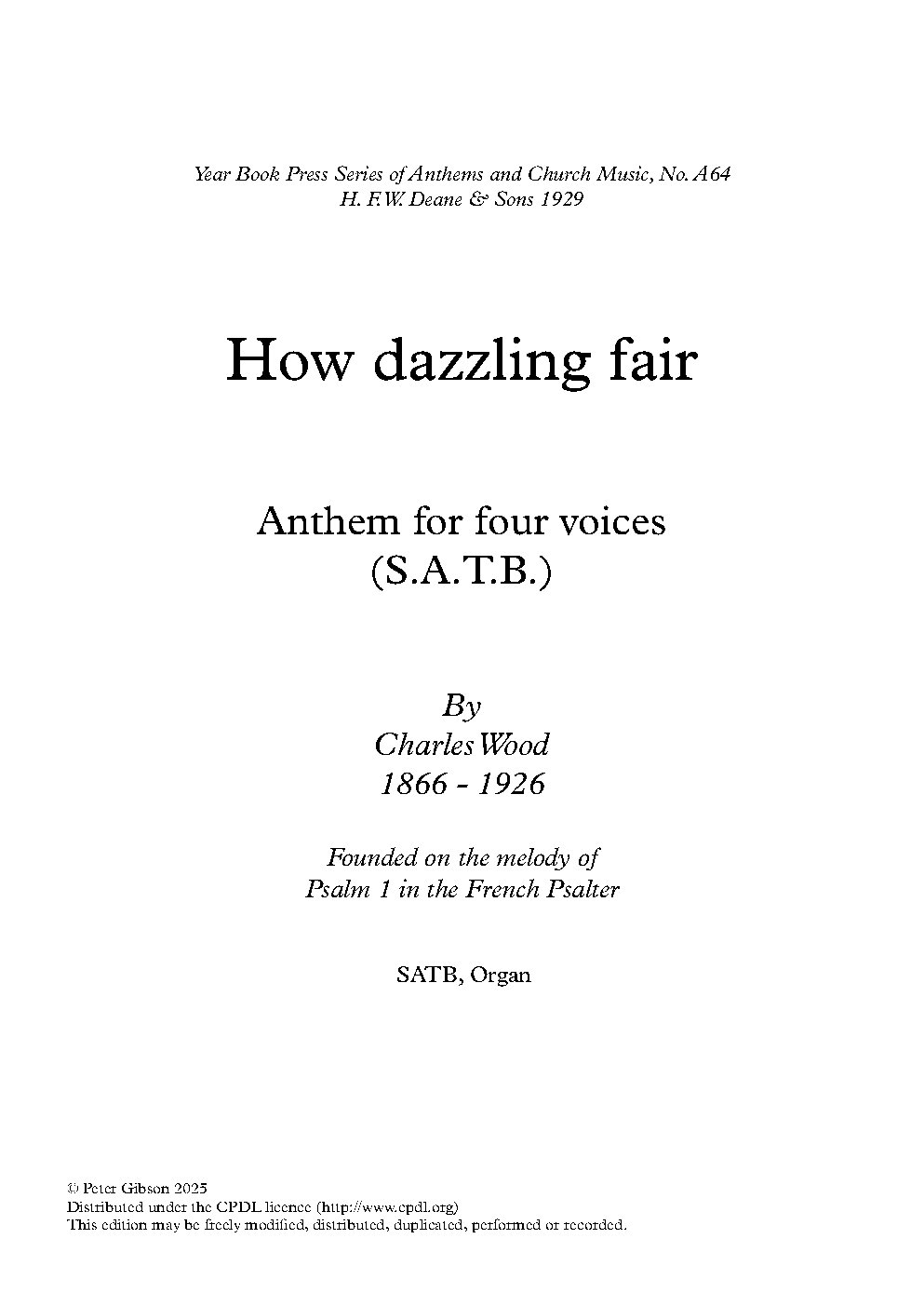 How dazzling fair