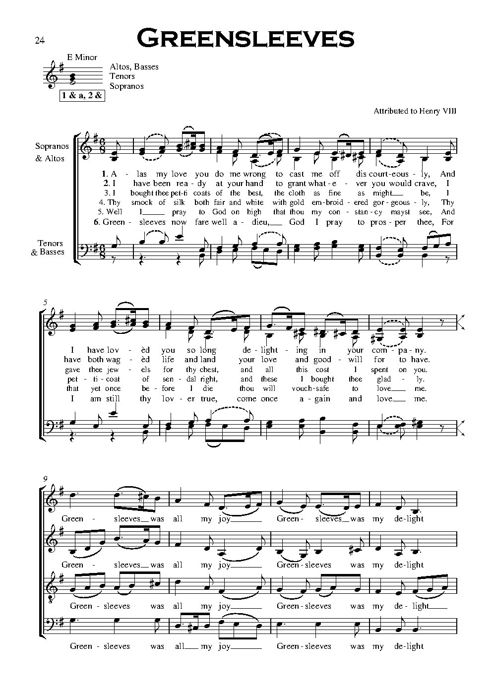 Greensleeves