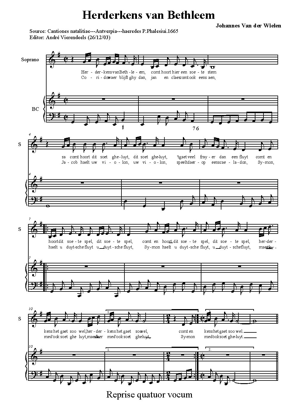 Herderkens van Bethleem