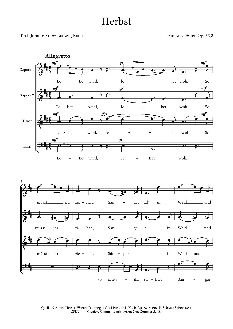 Herbst, Op. 88 No. 2