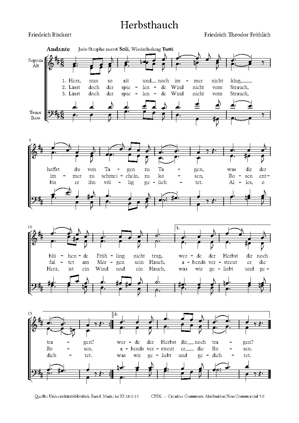 Herbsthauch - Choir Script PDF Thumbnail