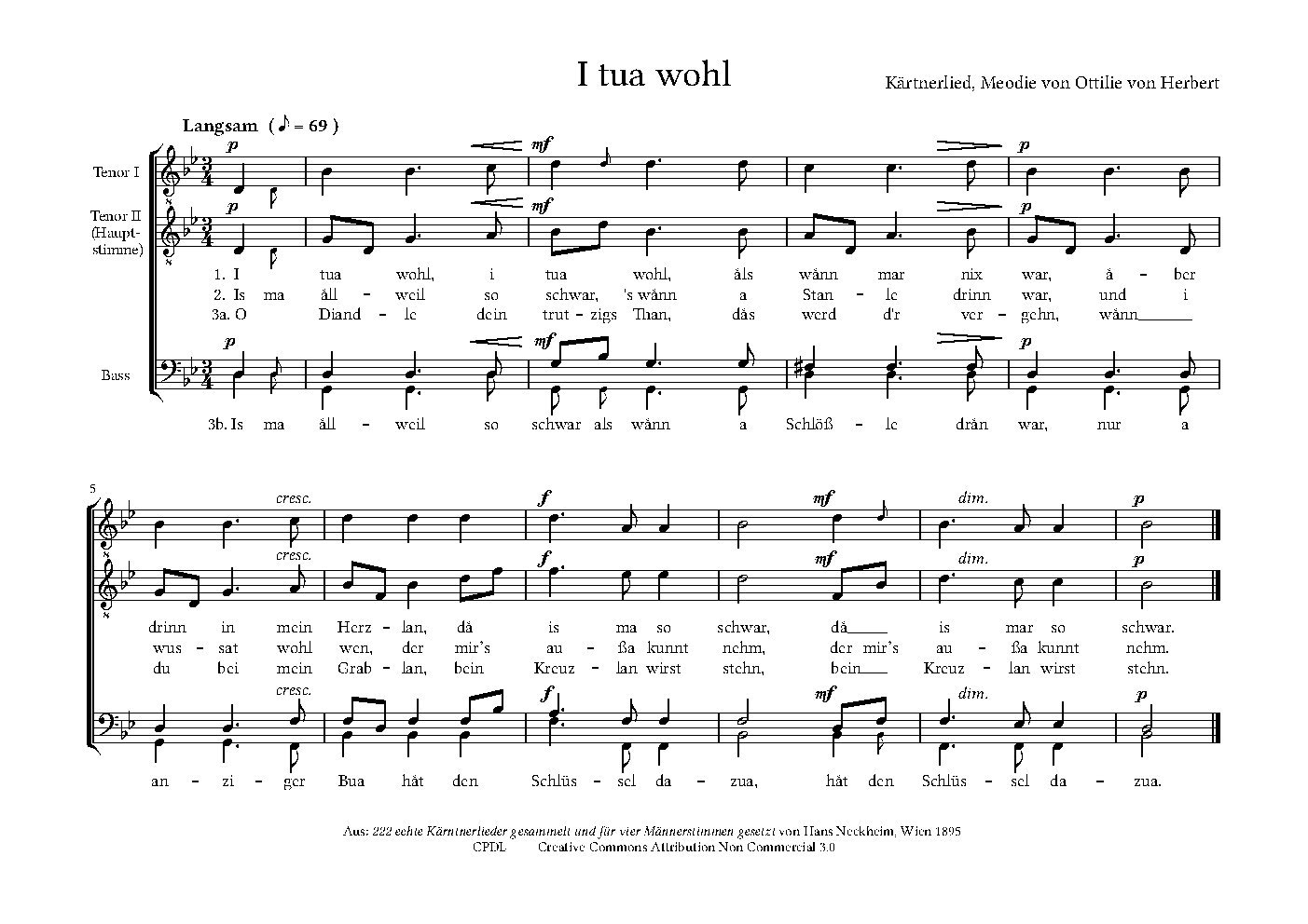 I tua wohl