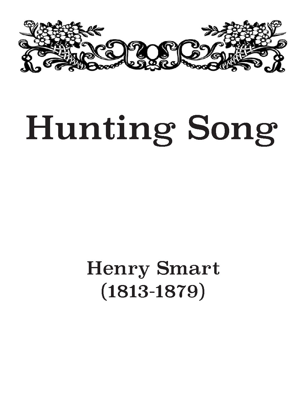 Hunting Song - Choir Script PDF Thumbnail