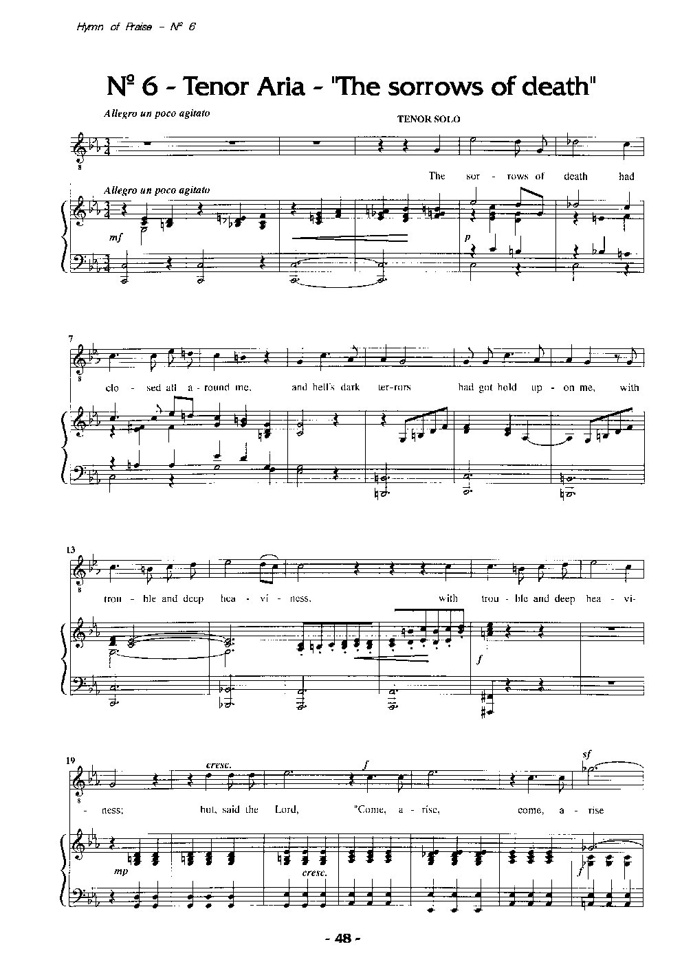 Hymn of Praise: #6 - The sorrows of death