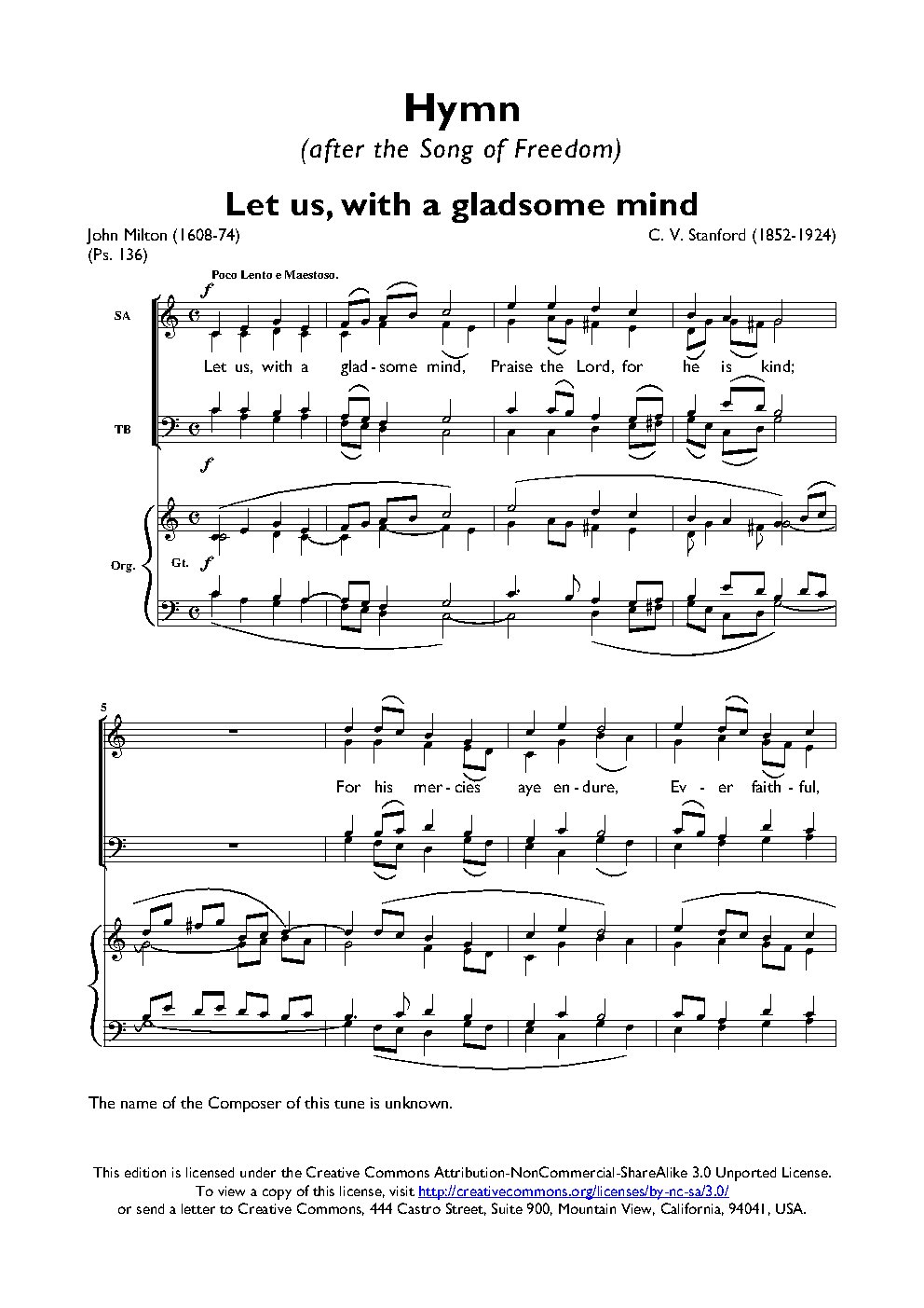 Hymn (after a song of Freedom)
