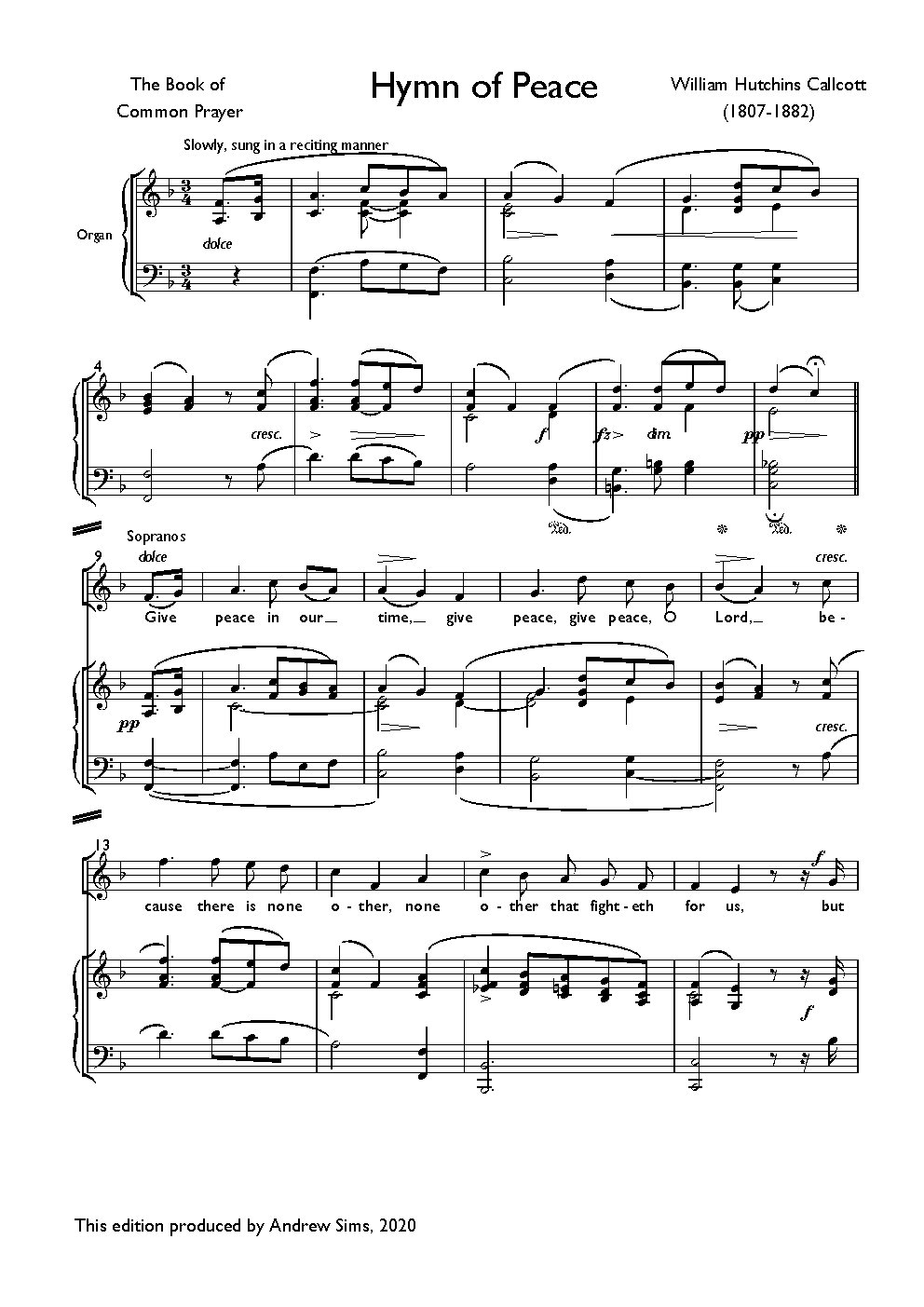 Hymn of Peace