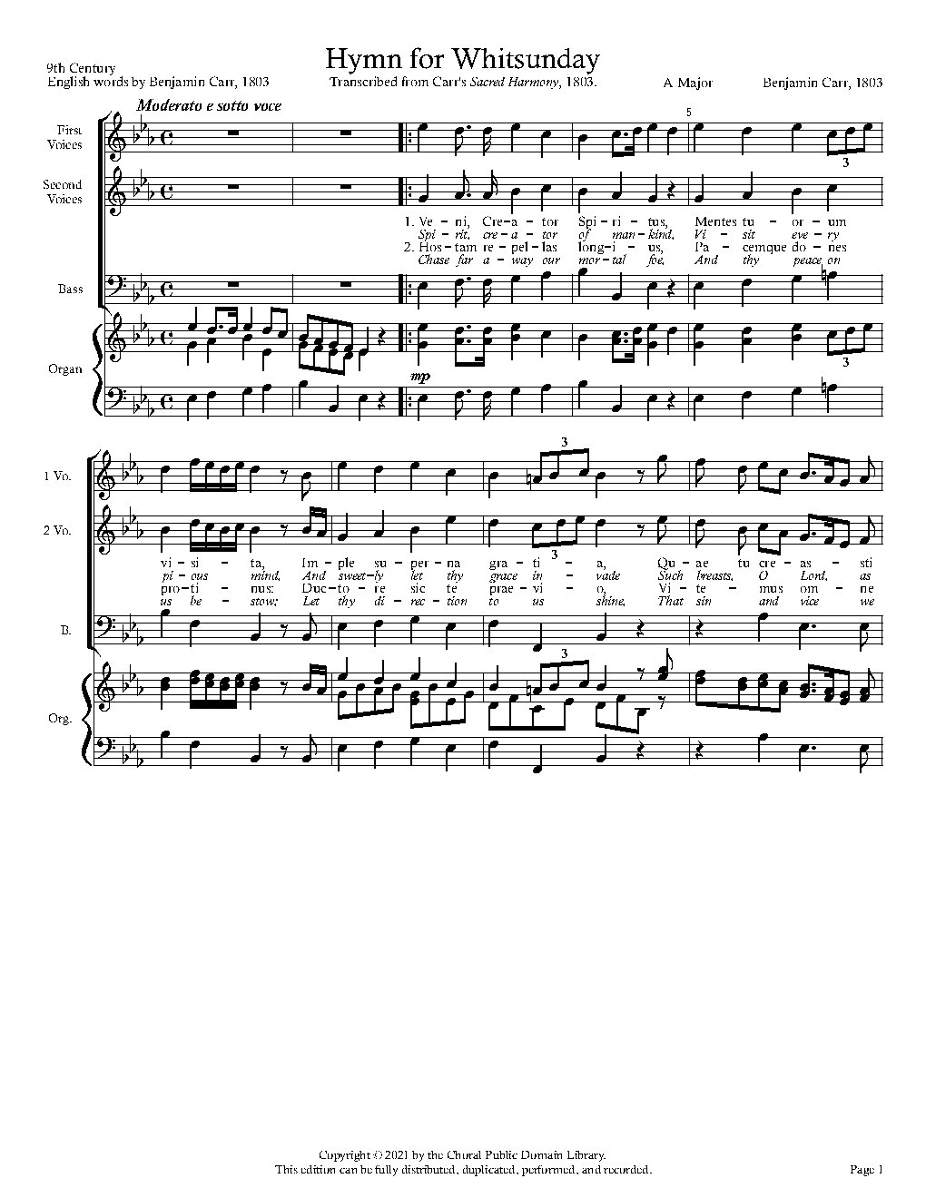 Hymn for Whitsunday