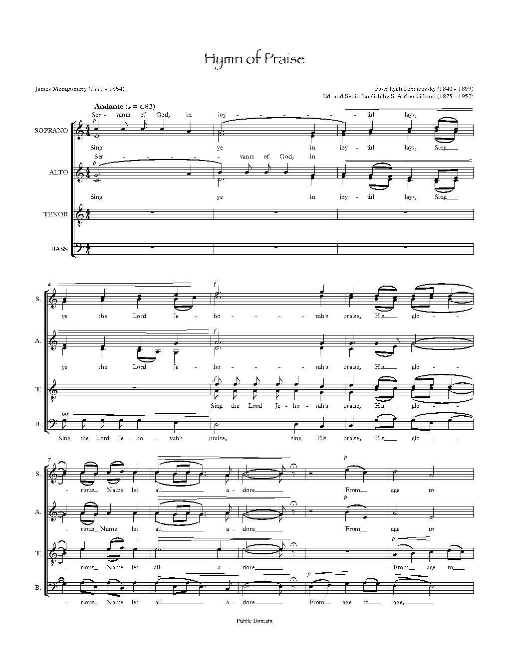 Hymn of Praise