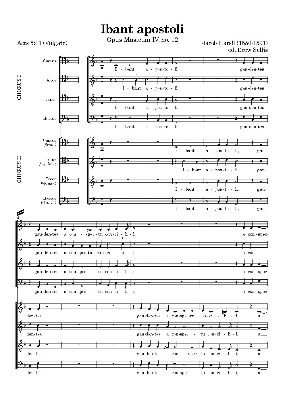 Ibant apostoli